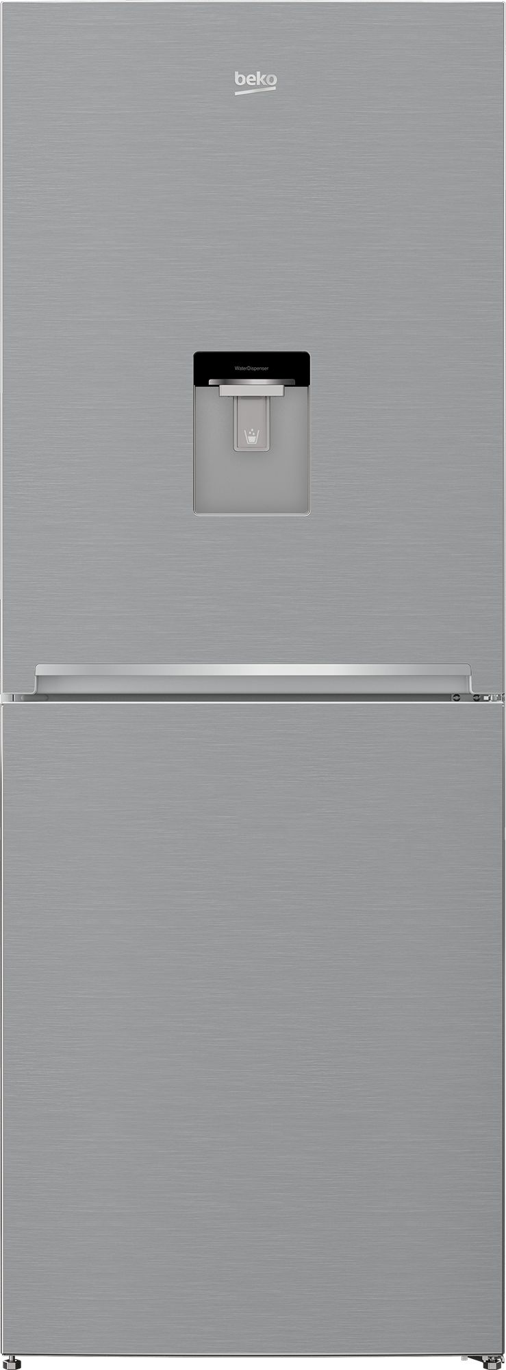 Beko CFG4790DPS 50/50 Frost Free Fridge Freezer - Stainless Steel Effect - E Rated, Stainless Steel