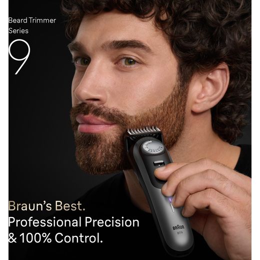 Braun Series 9 Mens Shaver - Black / Silver - Annotation - series 9 shot
