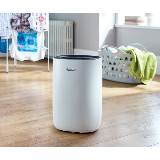Meaco Dehumidifier - White / Black - Dehumidifier in utlity room shot