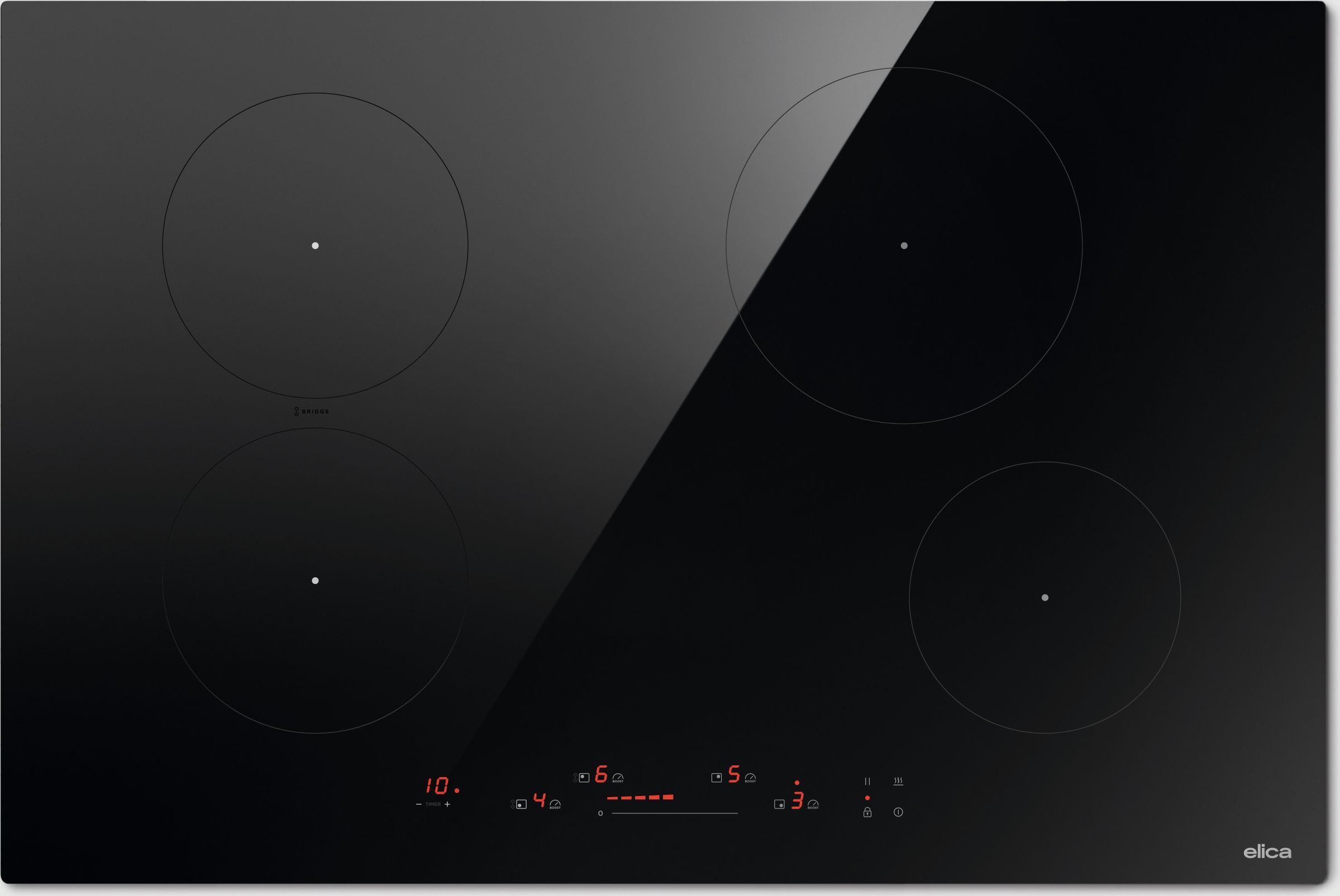 Elica PRIMIS 804 PLUS 80 cm Induction Hob - Black