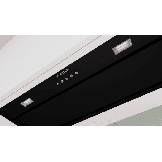 Bosch Series 6 70 cm Canopy Cooker Hood - Black - Control panel