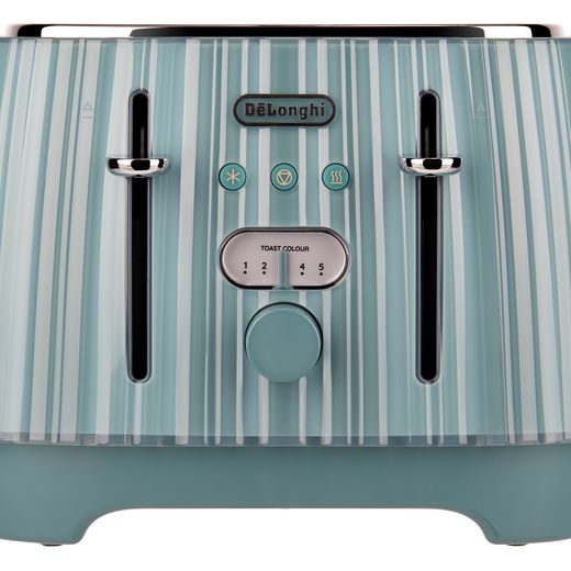 De'Longhi Ballerina 4 Slice Toaster - Green