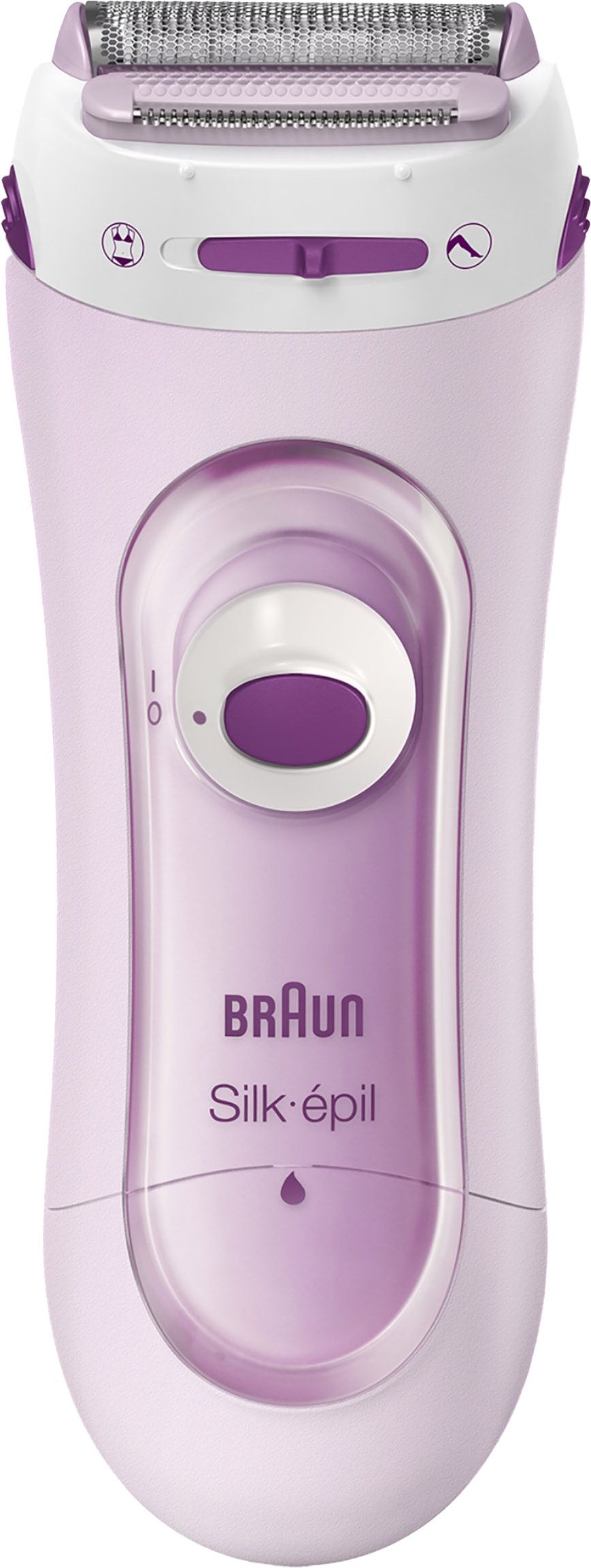 Braun Lady Shaver - Pink - Cordless - Wet & Dry