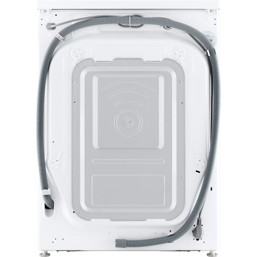 LG Series 10 WHX9016TLC Wifi Connected 11Kg / 6Kg Washer Dryer with 1400 rpm - White - Back shot