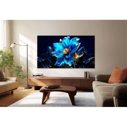 75P7K-UK - Tv on wall in living room shot