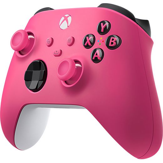 Xbox V2 Wireless Gaming Controller For Android,PC,Xbox One,Xbox One S,Xbox One X,Xbox Series S,Xbox Series X,iOS - Deep Pink - Left perspective