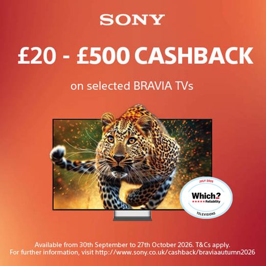 Sony Bravia 8 77" 4K Ultra HD OLED Smart Google TV [2024] - Annotation - Cashback