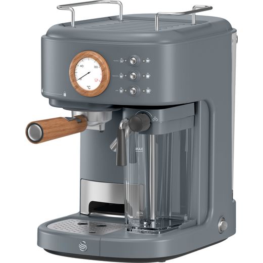 Swan Nordic SK22150GRYN Espresso Coffee Machine - Slate Grey