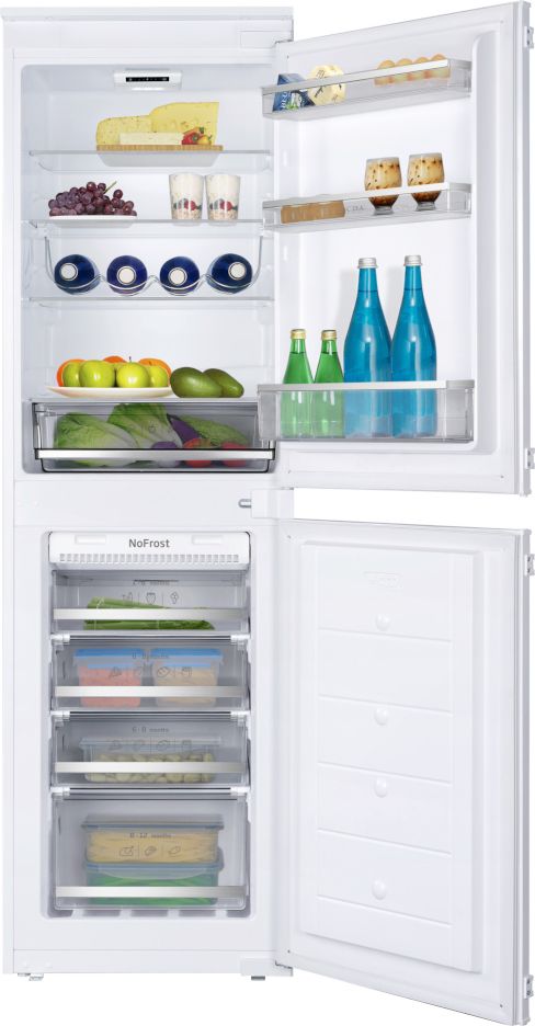 CDA FW653 Integrated Fridge Freezer - 177cm - Frost Free - White