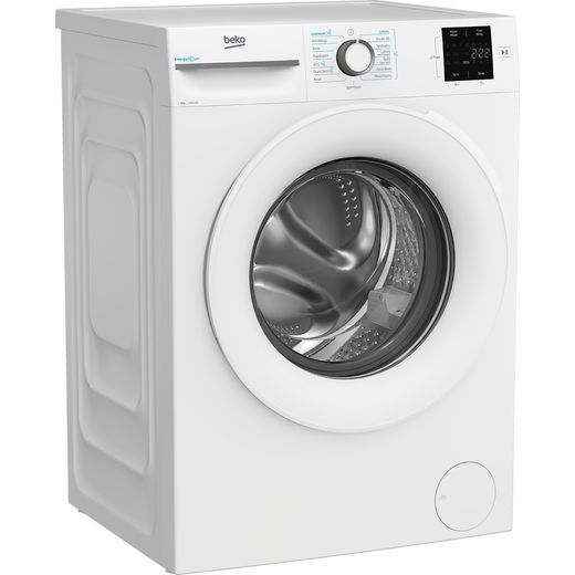 Beko b300 BM3WT3941W 9kg Washing Machine with 1400 rpm - White - Right perspective shot