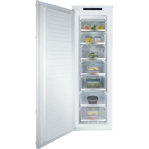 CDA FW882 Integrated Frost Free Upright Freezer with Sliding Door Fixing Kit - F Rated