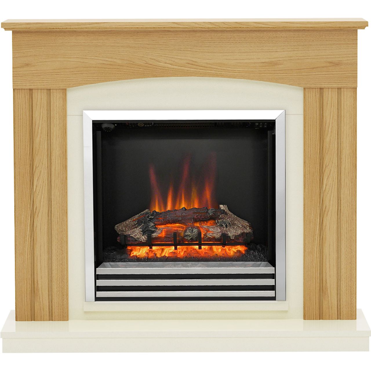 BeModern Linmere 4588 Log Effect Suite And Surround Fireplace Review