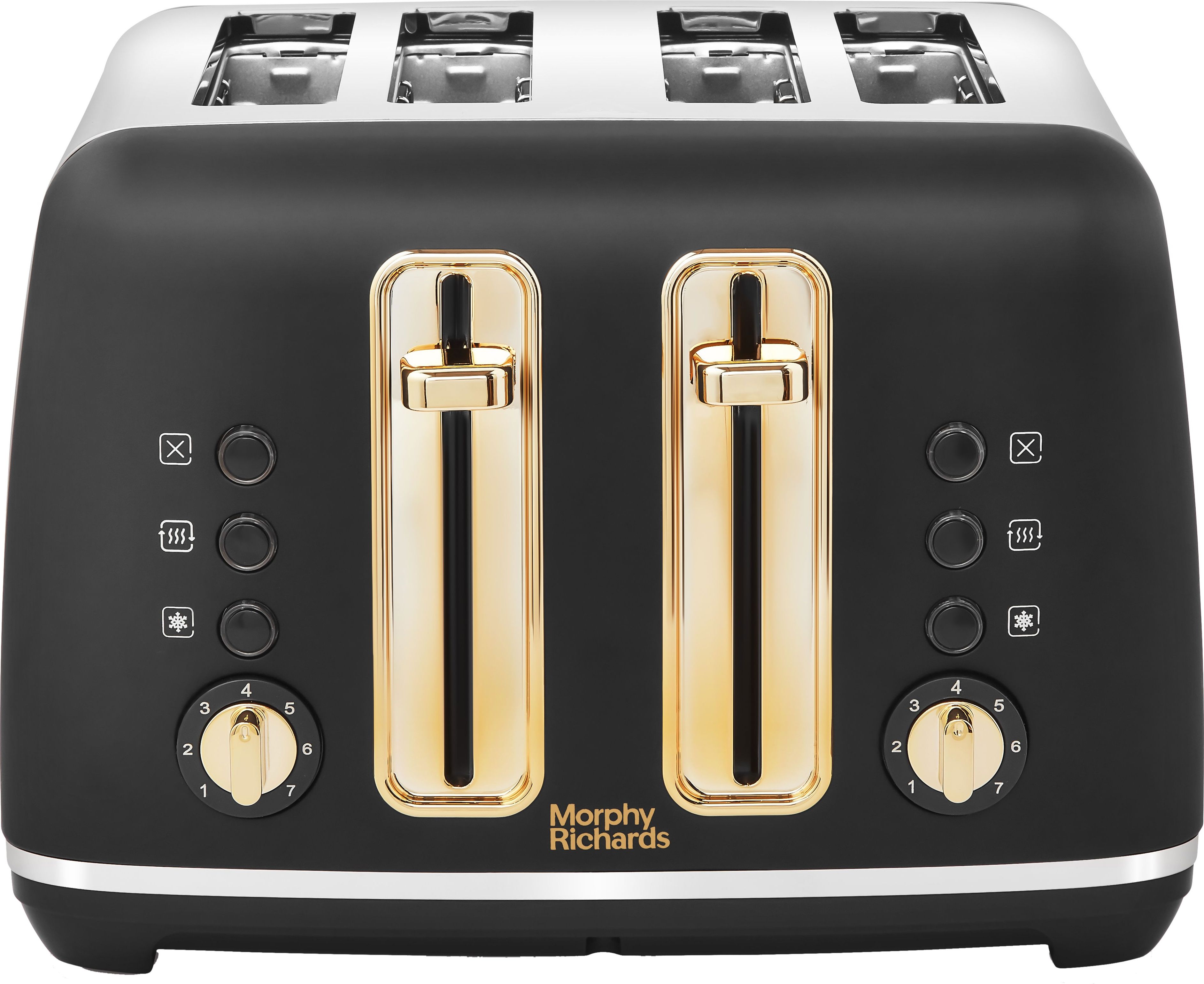 Morphy Richards 4 Slice Toaster - Black