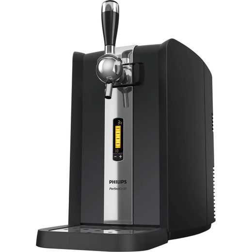 PerfectDraft Draft Beer Dispenser - Black - left perspective shot