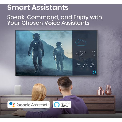 Hisense A4Q 40" HD Smart TV - Annotation - Smart assistant shot 