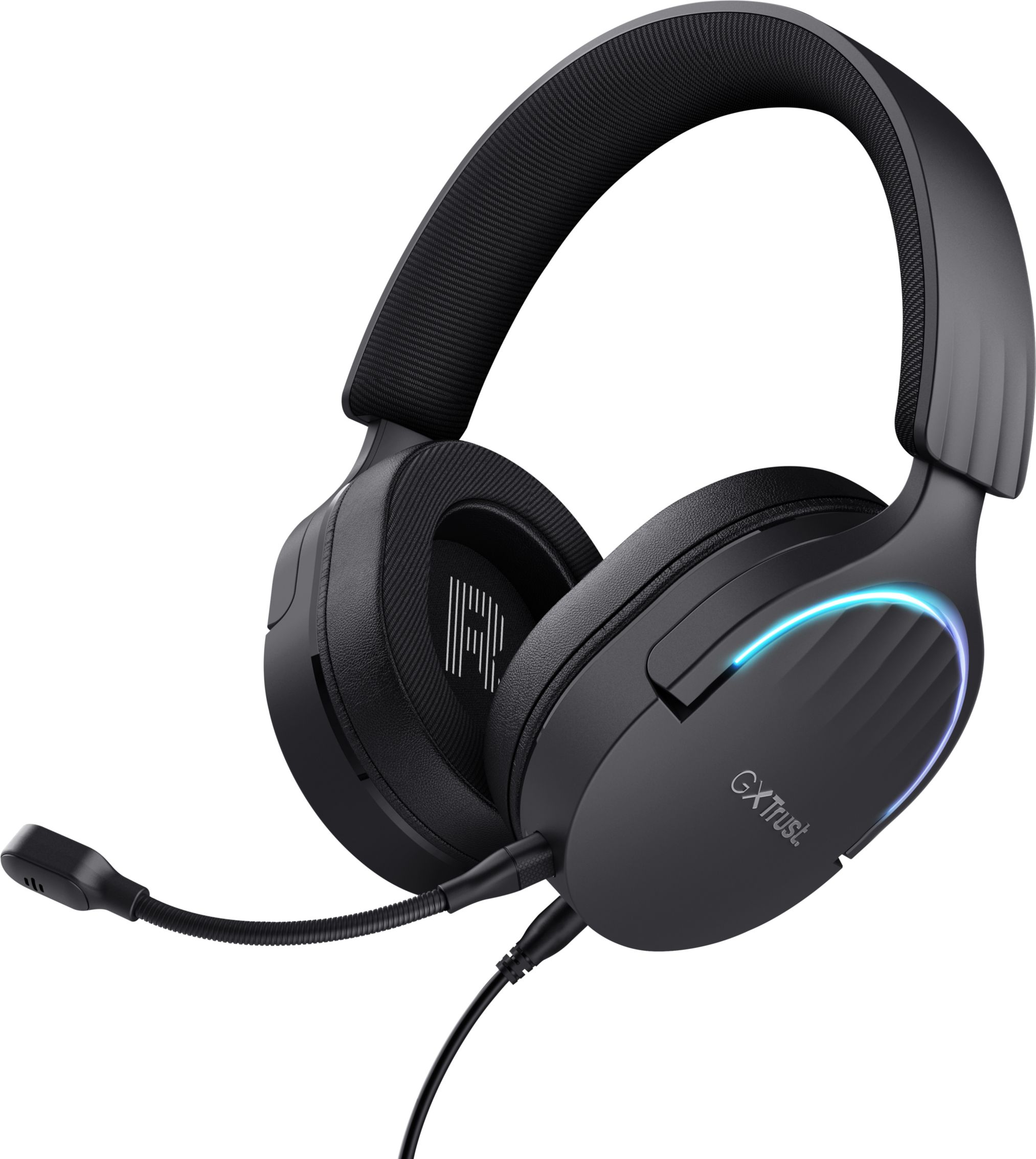 Trust GXT 490 Fayzo 7.1 Gaming Headset For Nintendo Switch,PC,PlayStation 4,PlayStation 5,Playstation 3,Wii,Xbox 360,Xbox One,Xbox One S,Xbox S - Black, Black