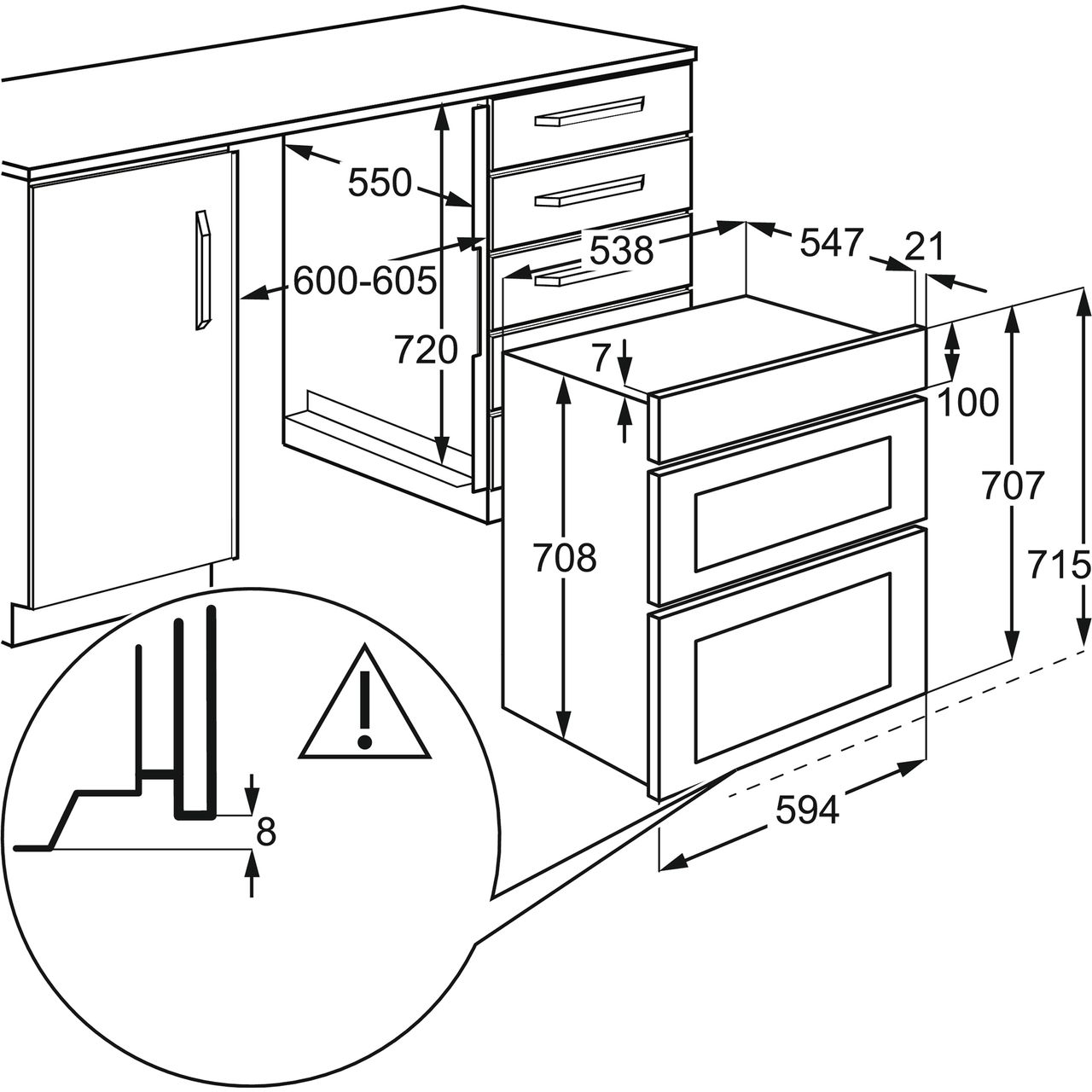 AEG DUE431110M Built Under Double Oven Review