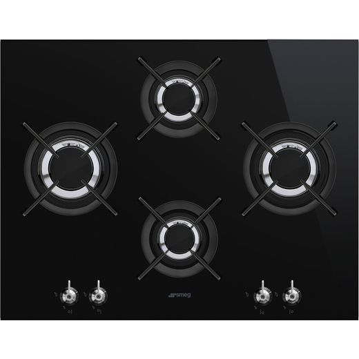 Smeg Classic PV364LCN Built In Gas Hob - Black