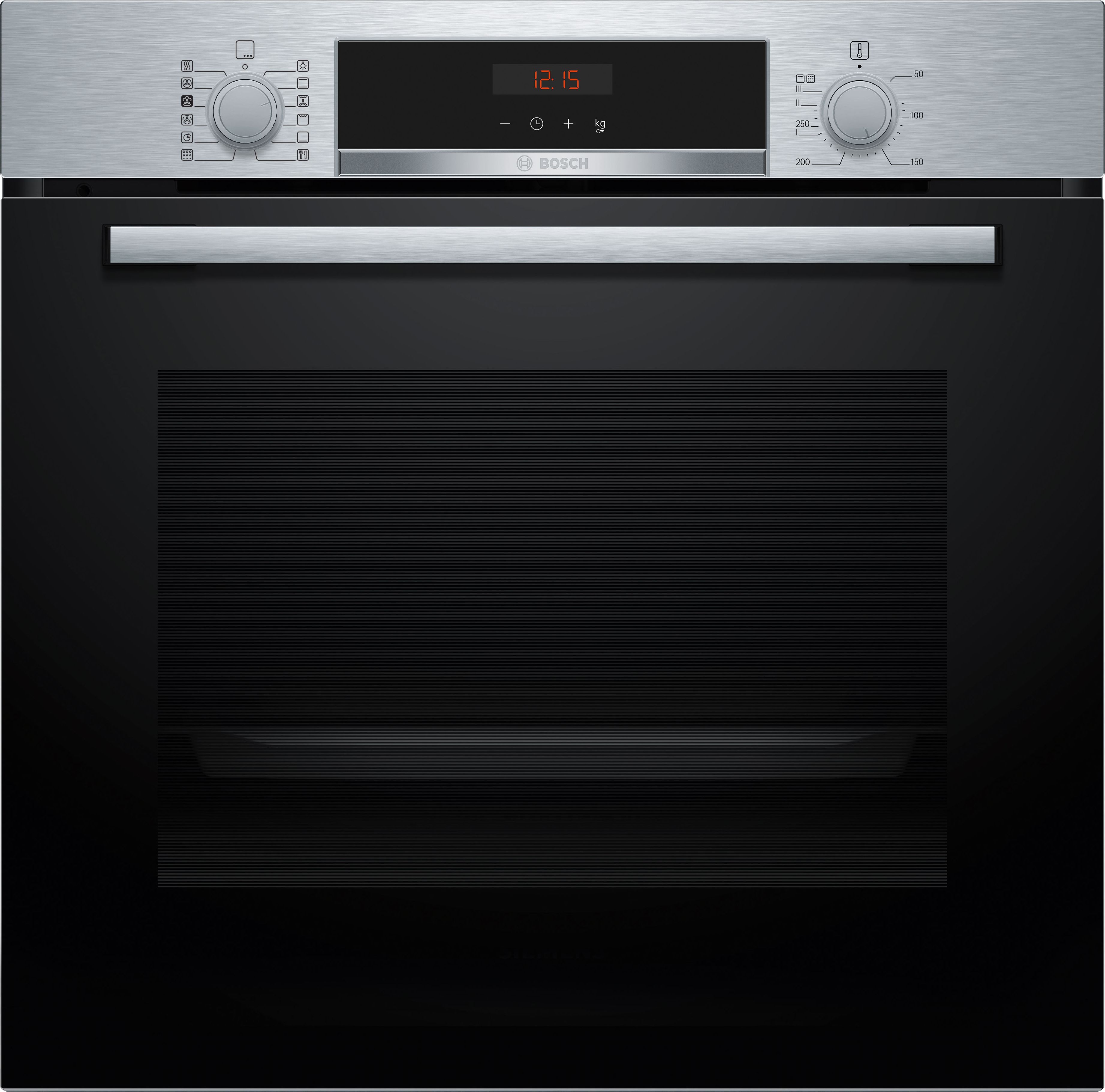 Bosch HQA574BS3B Electric Single Oven - Stainless Steel - 71L - Multifunctional