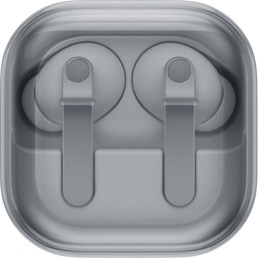 Samsung Galaxy Buds4 Pro Headphones - White - Front case shot