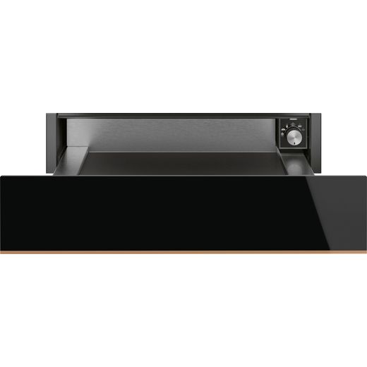 Smeg Dolce Stil Novo CPR615NR Built In Warming Drawer - Black / Copper