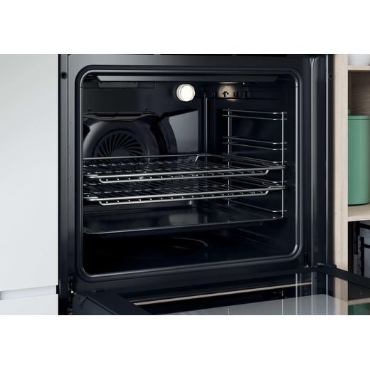 Hoover H-OVEN 300 HOC3158IN Built In Electric Single Oven - Stainless Steel Hoover H-OVEN 300 HOC3158IN Built In Electric Single Oven - Stainless Steel - Oven with door open shot 