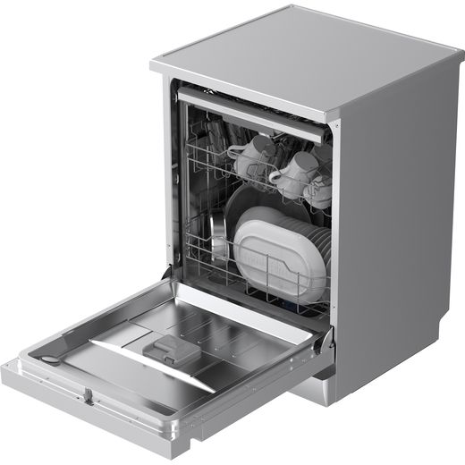 Midea Standard Dishwasher - Stainless Steel - High left perspective shot