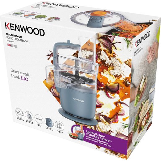 Kenwood - Grey - Left box perspective shot