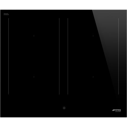 Smeg SIM3643D 60cm Induction Hob - Black
