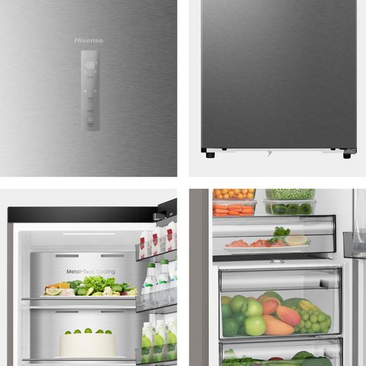 Hisense RL3K370SAIE fridge Freestanding 372 L Stainless steel_27