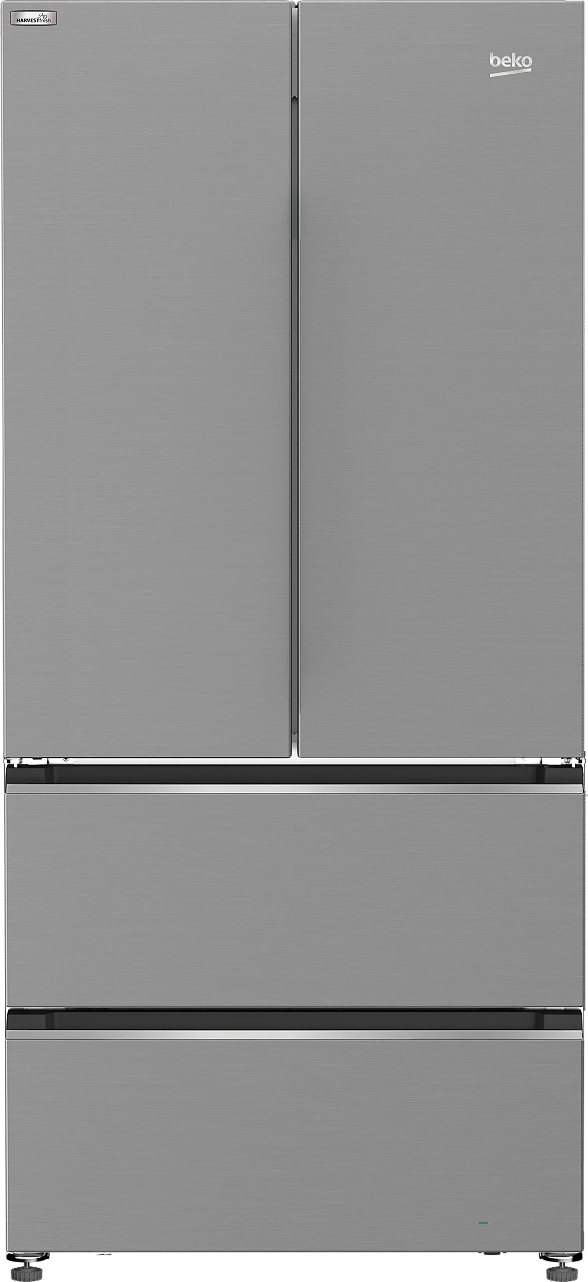 Beko American Fridge Freezer - GNE4543VPX - Stainless Steel - HarvestFresh™ - AeroFlow™