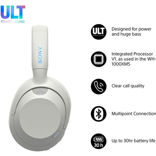 Sony ULT WEAR wireless headphones | WHULT900NW.CE7 | ao.com