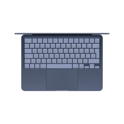 Apple MacBook Neo, - Indigo - Keyboard view shot