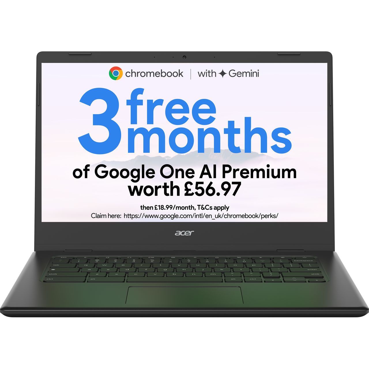 Acer Chromebook 314 14” Full HD Laptop | NX.J37EK.001 | ao.com
