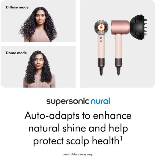 Dyson Supersonic™ Nural™ Curly+Coily Hair Dryer - Ceramic Pink / Rose Gold - Annotation - Supersonic Nural
