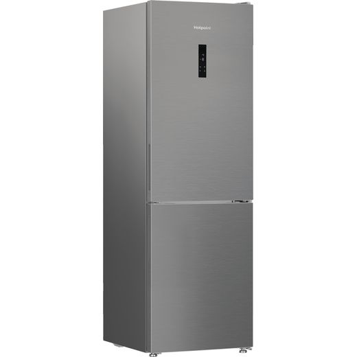 Hotpoint 869991698160 Fridge Freezer Grey - Right perspective