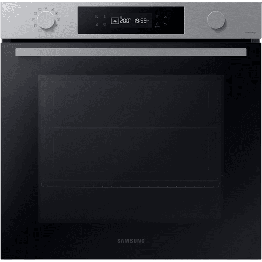 Samsung Bespoke Series 4 NV7B41307AS Wifi Connected Built In Electric Single Oven with Pyrolytic Cleaning - Stainless Steel - A+ Rated
