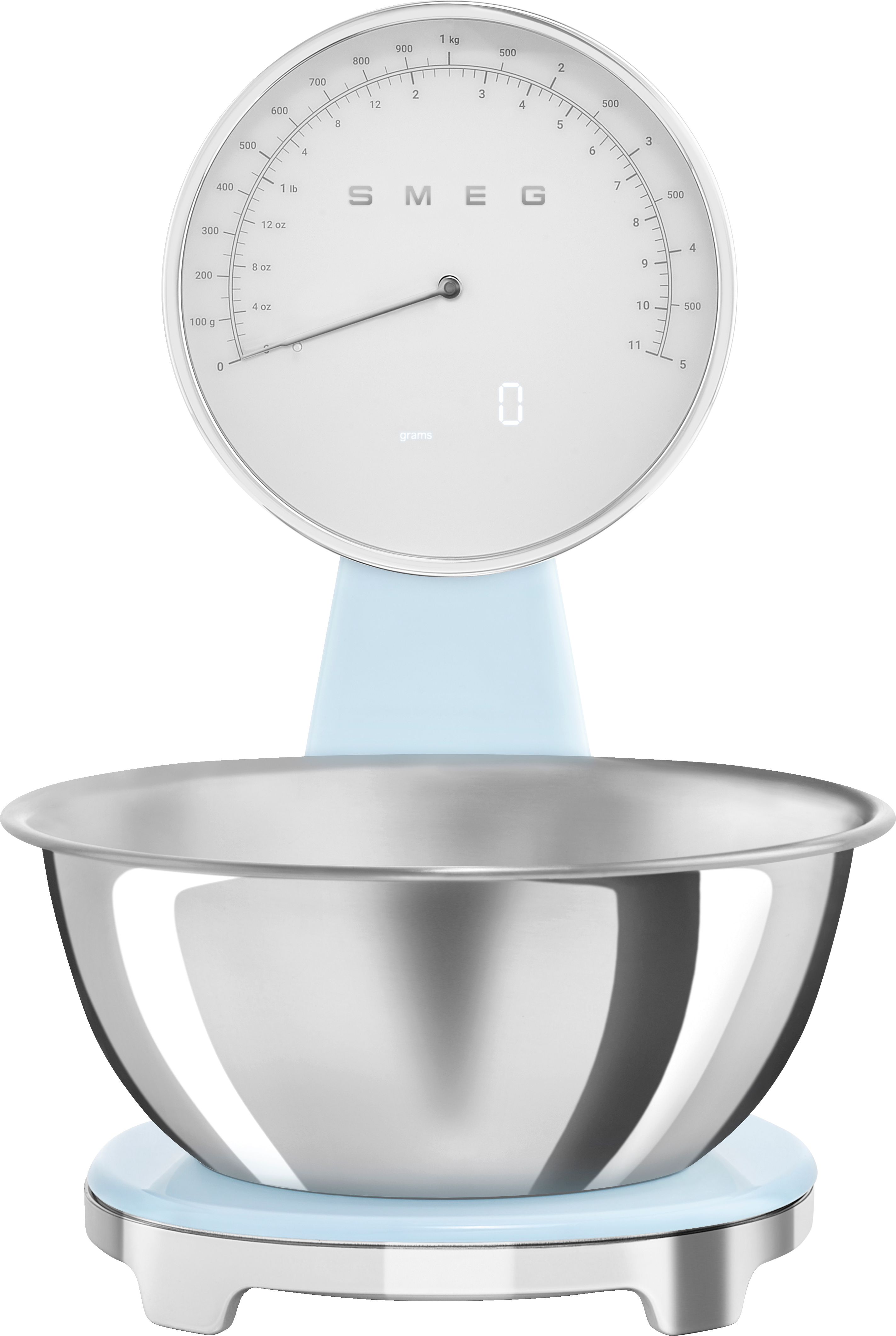 Smeg Kitchen Scale - Electronic - 5kg Capacity - Blue