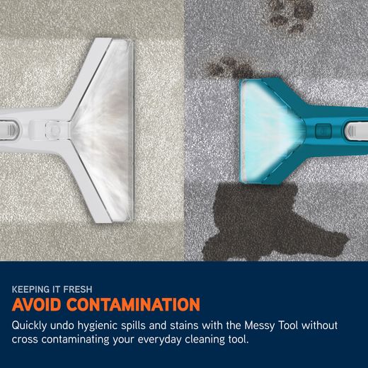 Vax SpotWash Home Pet Design CDSW-MPXA Carpet Cleaner - Annotation - avoid contamination shot