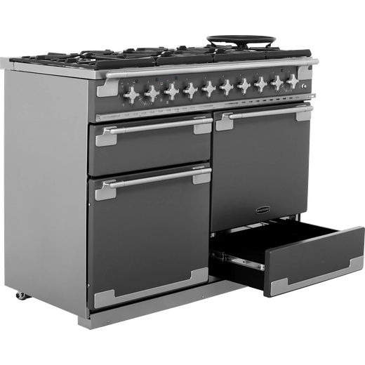 Rangemaster Elise 110cm Dual Fuel Range Cooker - Slate