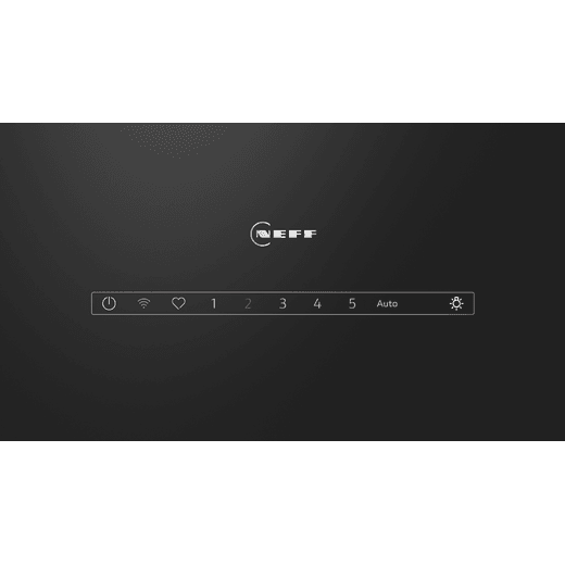 NEFF 60cm Cooker Hood - Black - Control panel