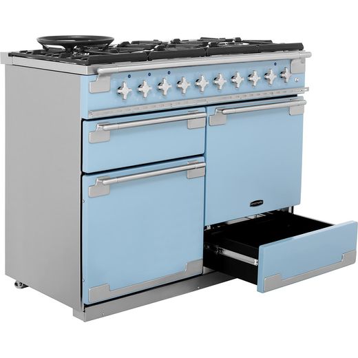 Rangemaster Elise ELS110DFFCA 110cm Dual Fuel Range Cooker - China Blue