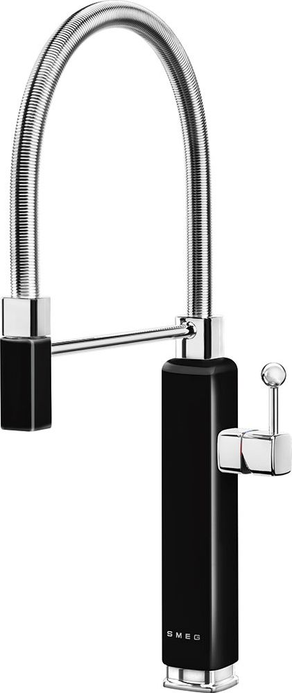 Smeg Built In Kitchen Tap - Black - MDF50BL