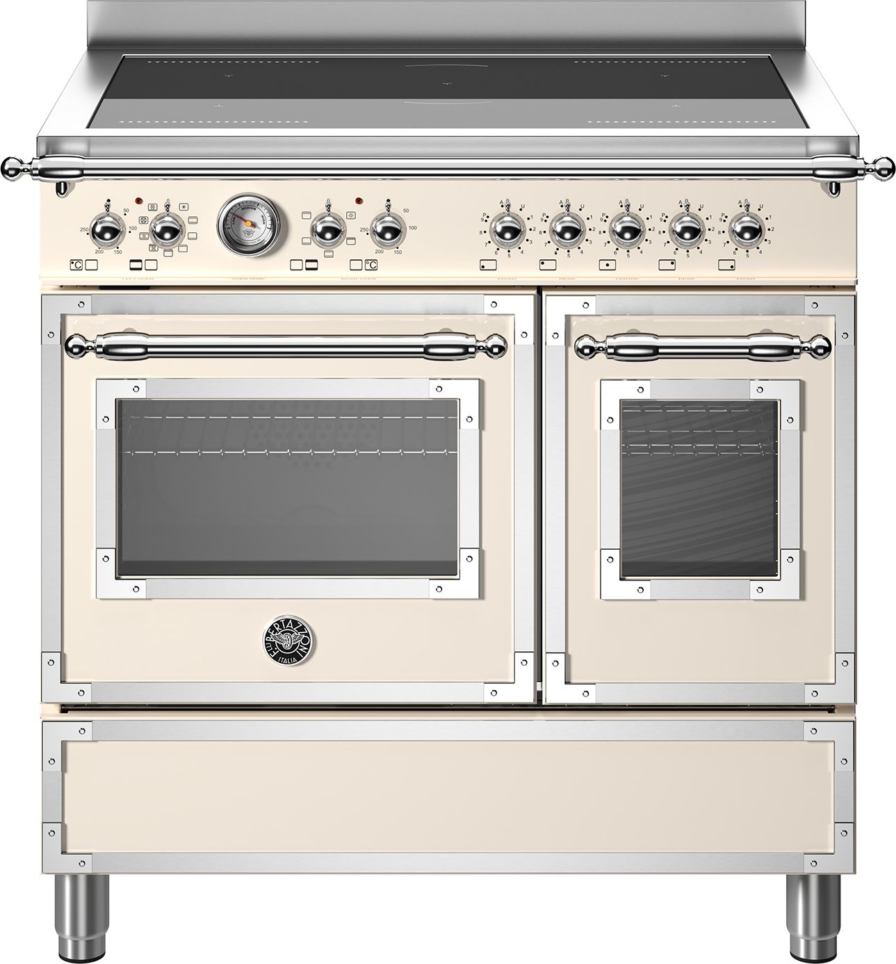 Bertazzoni HER95I2EAVT 90cm Induction Range Cooker - Cream