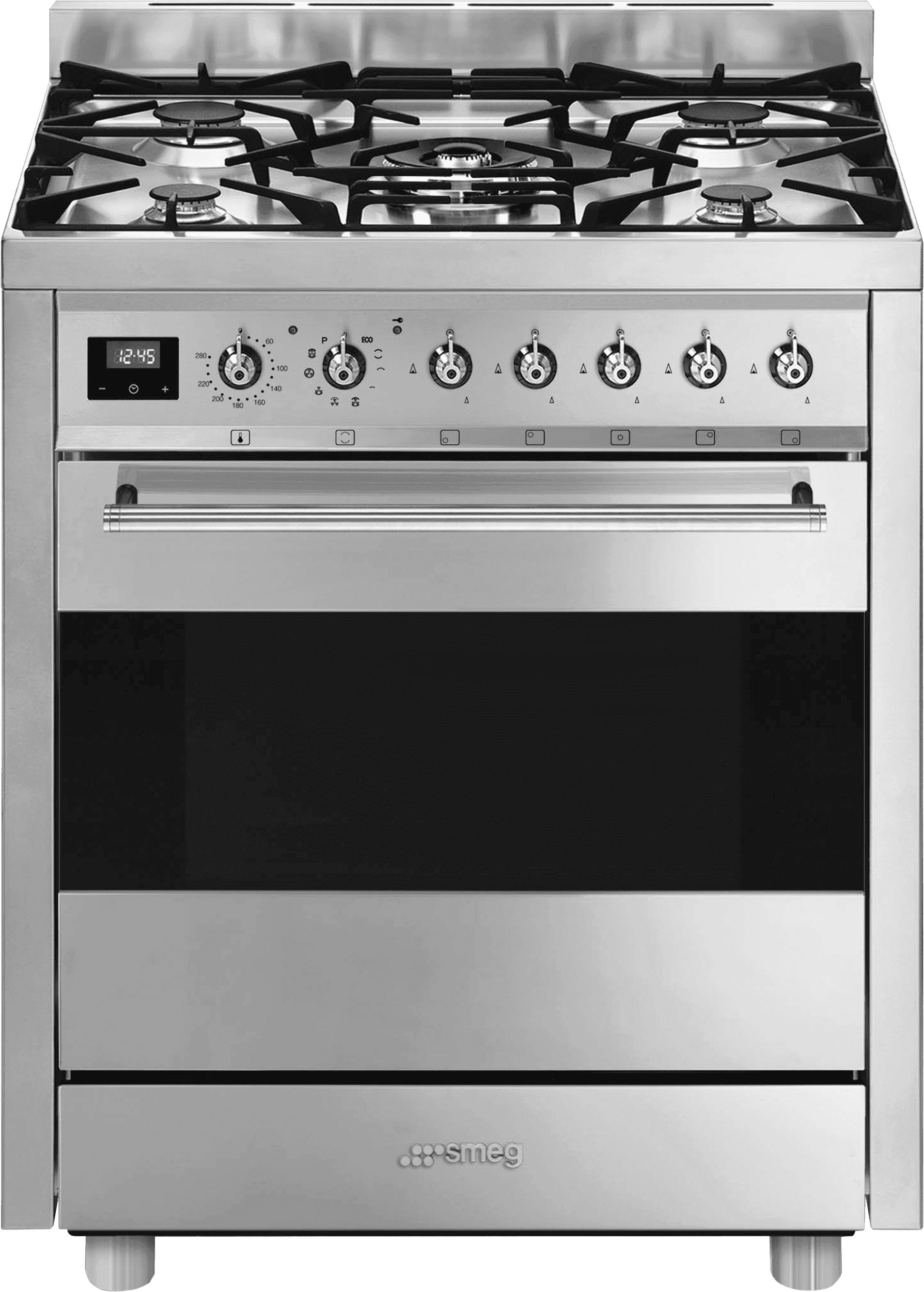 Smeg C7GPX9 Freestanding Dual Fuel Cooker - Stainless Steel - A Rated, Stainless Steel
