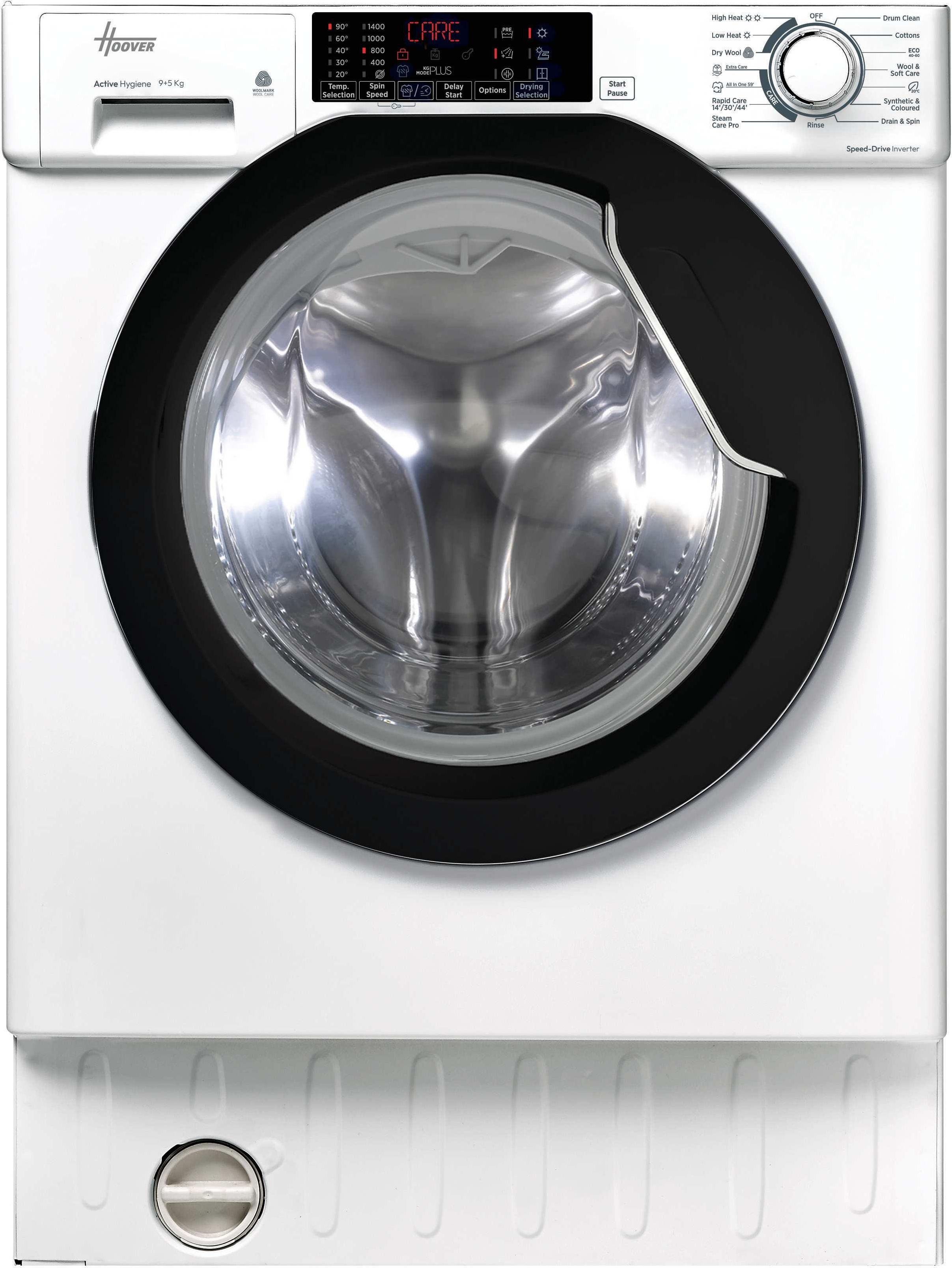 Hoover Washer Dryer - 9kg Wash / 5kg Dry - 1400 RPM - White