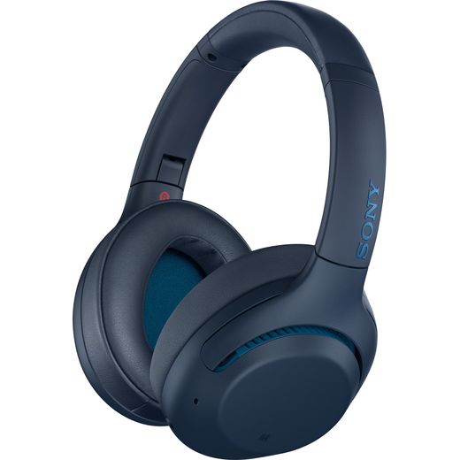 Sony WH-XB900 Wireless Noise Cancelling Over-Ear Headphones - Blue