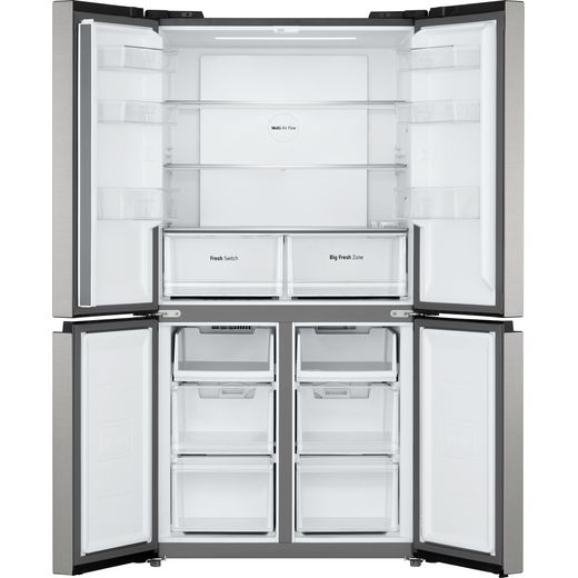 LG American Fridge Freezer - Silver - Doors open