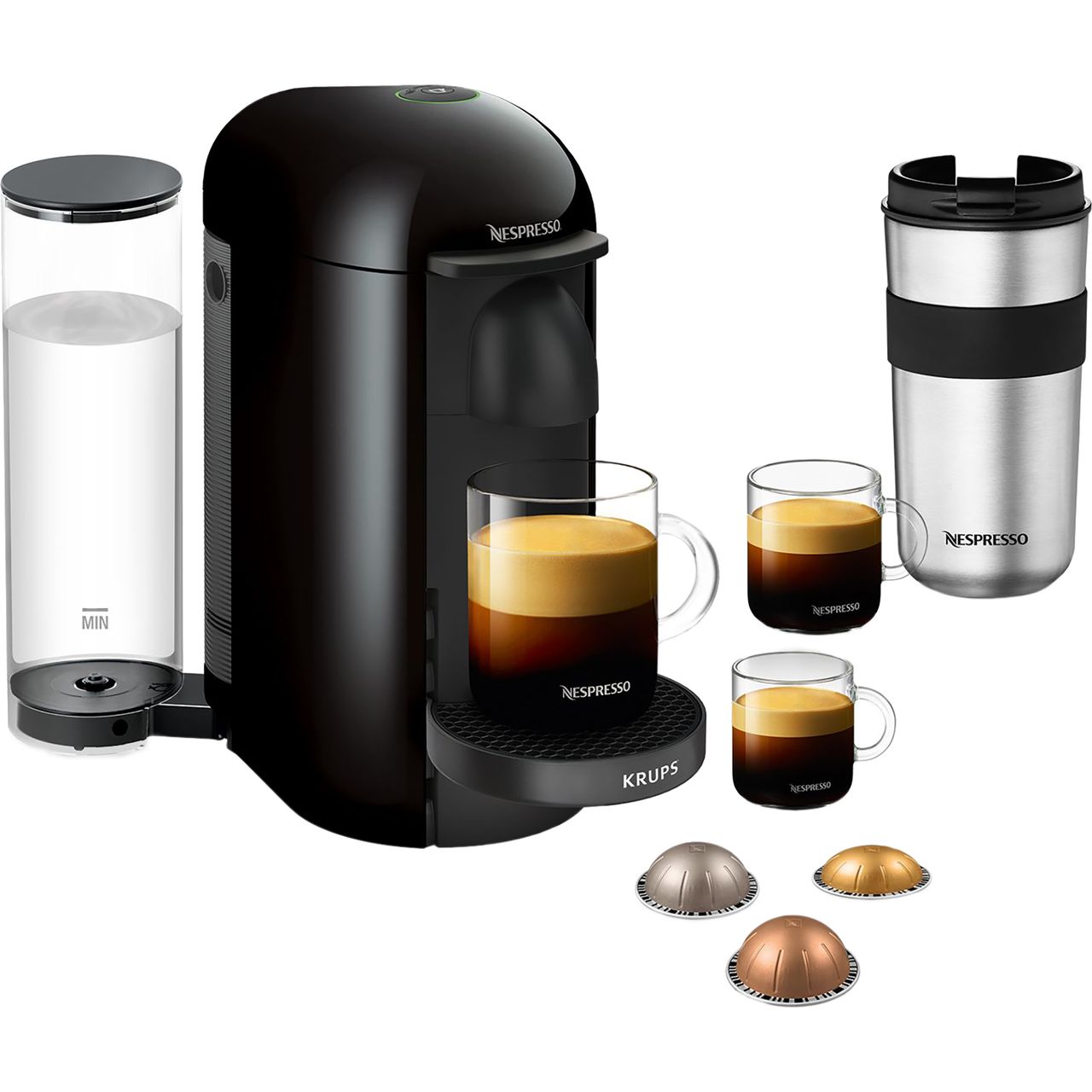 Krups Nespresso Vertuo Plus Coffee Machine XN903840