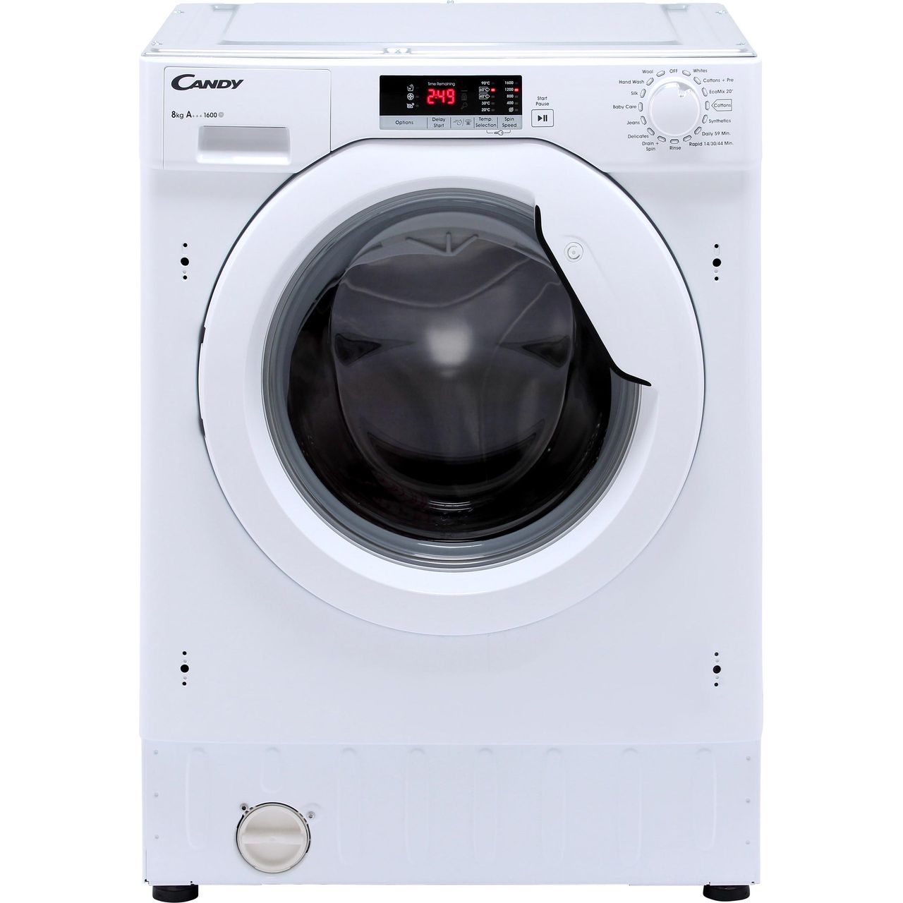 Candy CBWM816S Integrated 8Kg Washing Machine with 1600 rpm Review